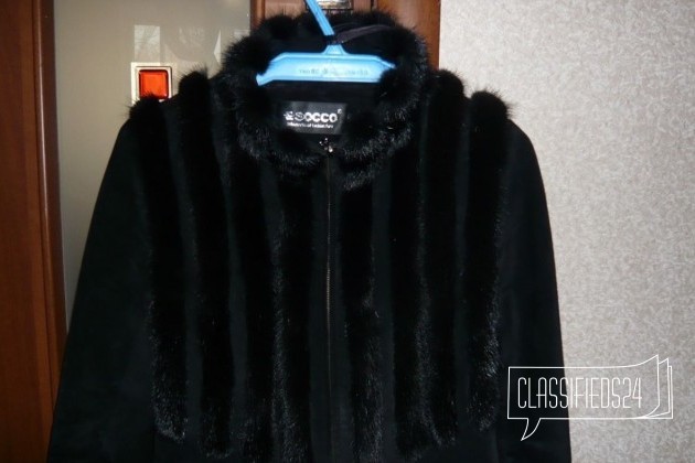 Продам куртку замшевую с норковыми вставками в городе Комсомольск-на-Амуре, фото 1, Верхняя одежда