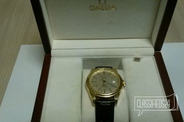 Золотые часы (омега) Omega De Ville Co-Axial в городе Челябинск, фото 1, телефон продавца: +7 (904) 943-88-58