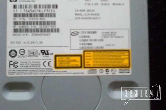 Привод CD-ROM в городе Челябинск, фото 1, стоимость: 300 руб.