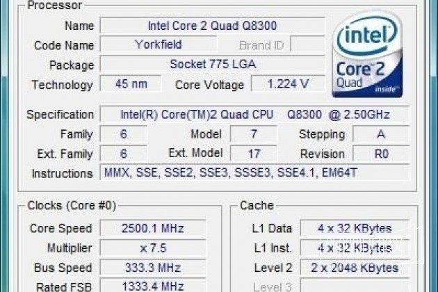 Intel Core 2 Quad Q8300 (4 ядра) Без торга в городе Чебоксары, фото 3, телефон продавца: +7 (902) 287-68-01