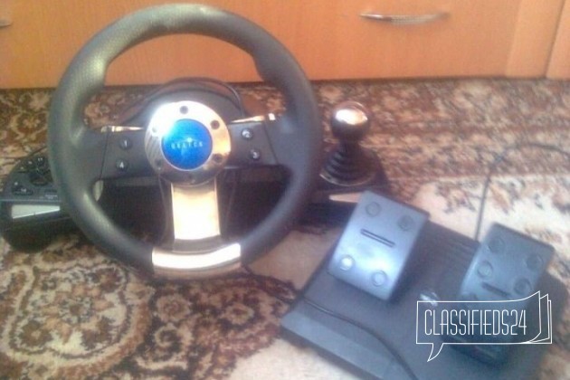 Продам руль для виртуальных игр в городе Ангарск, фото 2, телефон продавца: +7 (904) 115-44-25