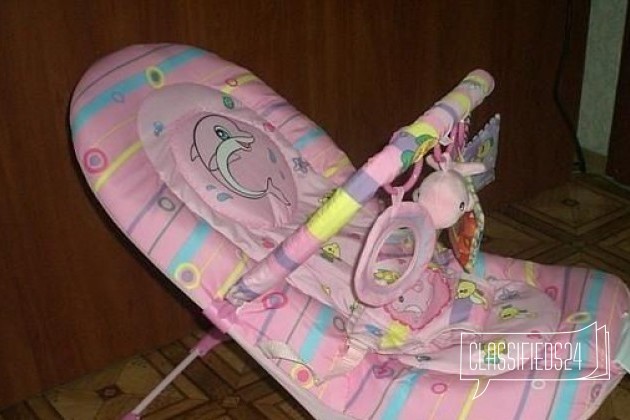Детский шезлонг для новорожденных в городе Астрахань, фото 1, телефон продавца: +7 (925) 029-67-61