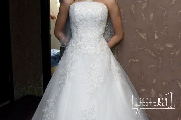 Свадебное платье в идеальном состоянии в городе Саратов, фото 1, Свадебные платья