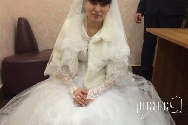 Счастливое свадебное платье в городе Екатеринбург, фото 2, телефон продавца: +7 (908) 917-55-12