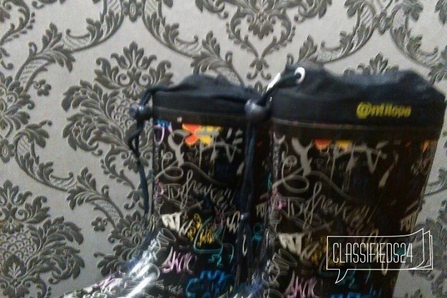 Сапоги резиновые утеплённые антилопа в городе Подольск, фото 1, Обувь для мальчиков