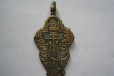 Нательный крест Листик эмаль 18 -19 век (В68) в городе Тула, фото 1, Тульская область