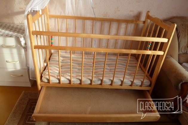 Кроватка детская в городе Курган, фото 1, стоимость: 4 000 руб.