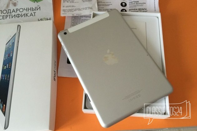 iPad mini 16GB wifi + 3G iOS 7 в городе Сергиев Посад, фото 3, телефон продавца: +7 (926) 390-98-84