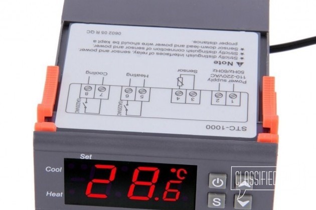 Терморегулятортермоконтроллер STC 1000 в городе Краснодар, фото 3, телефон продавца: +7 (928) 417-44-11