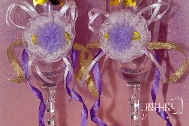 Свадебные бокалы в городе Улан-Удэ, фото 3, телефон продавца: +7 (964) 407-30-65
