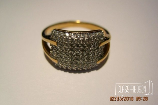 Обалденное кольцо 585 пробы в идеальном состоянии в городе Саратов, фото 2, Ювелирные изделия