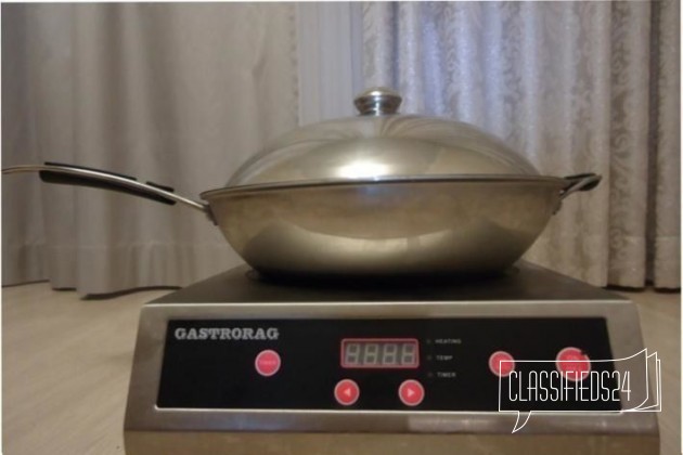 Плита индукционная 3500Вт + сковорода WOK. Спеши в городе Воронеж, фото 2, Плиты, печи и варочные панели