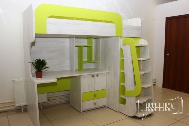 Детская кровать двухъярусная в городе Екатеринбург, фото 1, Детская мебель