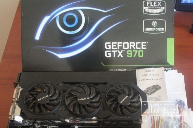 Продам gigabyte GeForce GTX 970 1114Mhz в городе Севастополь, фото 1, телефон продавца: +7 (978) 725-01-70