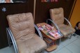 Кресло (2шт) + столик в городе Хабаровск, фото 1, Хабаровский край