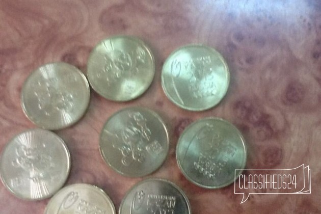 Продаю 10 рублевые монеты в городе Елабуга, фото 1, телефон продавца: +7 (960) 082-53-71