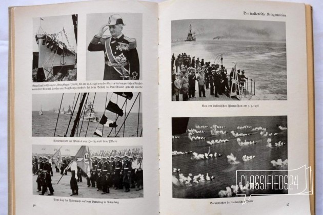 Ежегодник (альманах) Kriegsmarine 1939 в городе Мурманск, фото 3, Документы