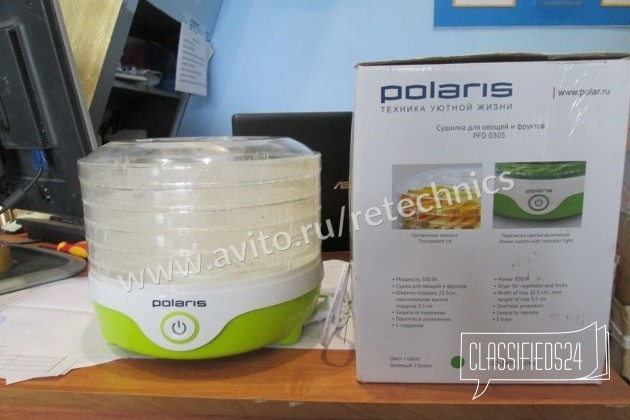 Сушка для фруктов Polaris PPC 0305 в городе Воронеж, фото 1, телефон продавца: +7 (930) 410-18-00