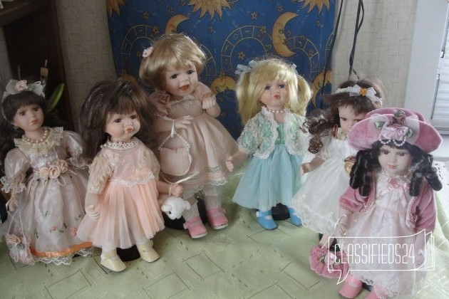 Продам фарфоровых кукол в городе Хабаровск, фото 1, Детские игрушки