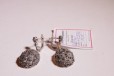 Серьги из серебра 925, с ониксом в городе Екатеринбург, фото 1, Свердловская область