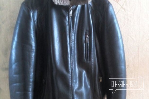 Зимняя кожаная куртка мужская в городе Киселевск, фото 1, телефон продавца: +7 (908) 959-90-61