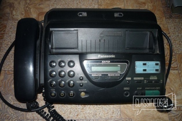 Телефон-факс Panasonic KX-FT21 в городе Кемерово, фото 1, стоимость: 500 руб.
