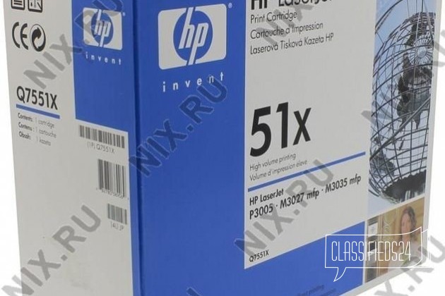 Картридж HP Q7551X N 51X в городе Тюмень, фото 1, телефон продавца: +7 (922) 653-28-52