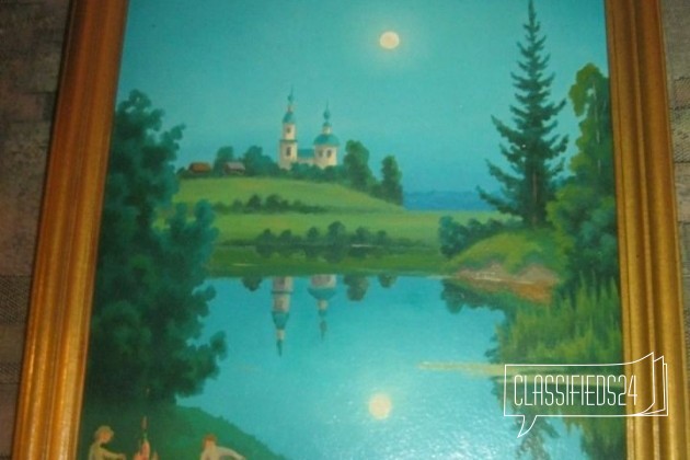 Картина Тамбовского художника Набережная реки Цны в городе Тамбов, фото 1, телефон продавца: +7 (902) 732-22-23