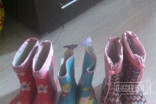 Резиновые сапожки в городе Мурманск, фото 1, телефон продавца: +7 (911) 329-62-40