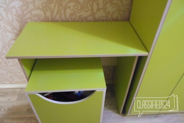 Новый набор мебели в детскую (шкаф+ стол+ ящик) в городе Иваново, фото 3, Шкафы