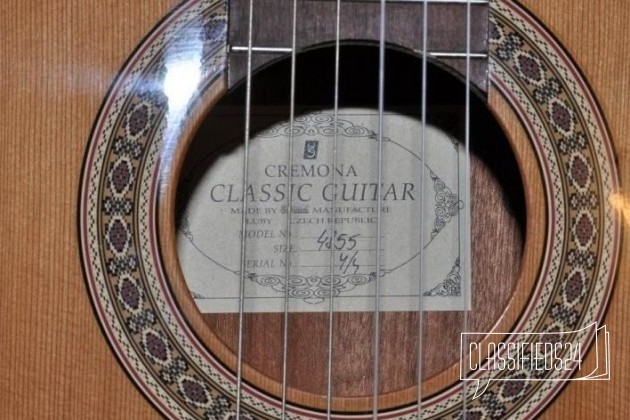 Гитара классическая Cremona(Strunal) mod.4855 в городе Тула, фото 3, телефон продавца: +7 (920) 270-79-10