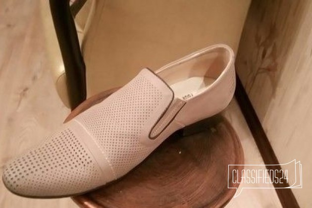 Продам туфли светло-коричневого цвета в городе Раменское, фото 1, Мужская обувь