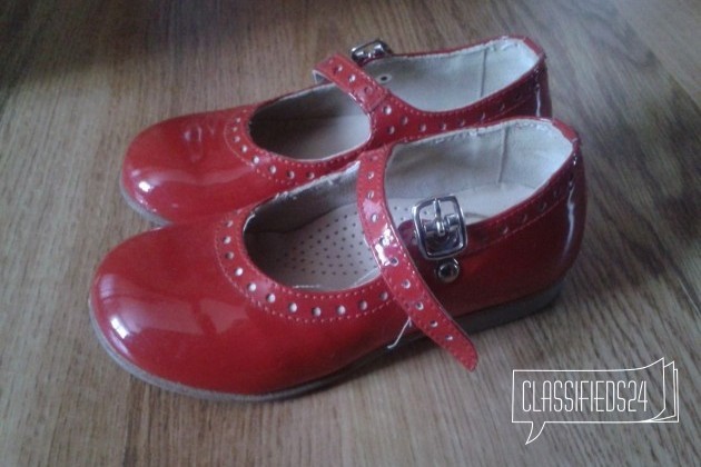 Туфли красные-лакированные в городе Климовск, фото 4, Обувь для девочек