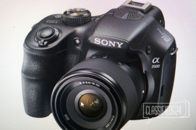Фотоаппарат системный Sony Alpha A3500 Kit 18-50 B в городе Махачкала, фото 1, Зеркальные фотоаппараты