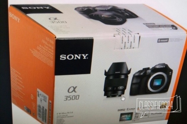 Фотоаппарат системный Sony Alpha A3500 Kit 18-50 B в городе Махачкала, фото 3, телефон продавца: +7 (988) 222-72-70