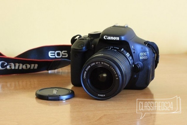 Фооаппарат Canon 600D в городе Липецк, фото 1, телефон продавца: +7 (951) 300-73-56