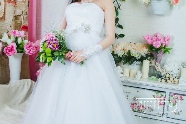 Красивое свадебное платье в городе Бийск, фото 1, Свадебные платья