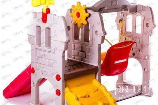 Новый комплекс каччели+ горка Замок Принца в городе Миасс, фото 1, Детские игрушки