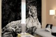 Фотошторы Чёрно-белый тигр Блекаут в городе Хабаровск, фото 1, Хабаровский край