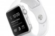 Apple Watch 42mm Silver White Sport (Европа) в городе Ставрополь, фото 1, Ставропольский край