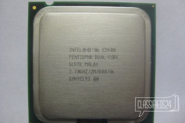 Intel Pentium E5400 в городе Гусь-Хрустальный, фото 1, телефон продавца: +7 (930) 838-58-42