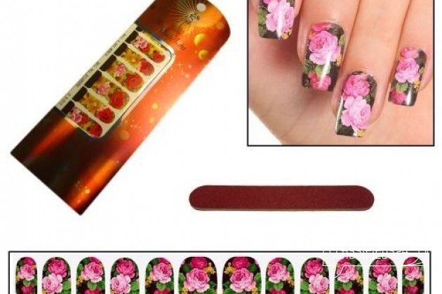 Цветочный дизайн ногтей из роз в городе Белгород, фото 1, телефон продавца: +7 (499) 403-35-05