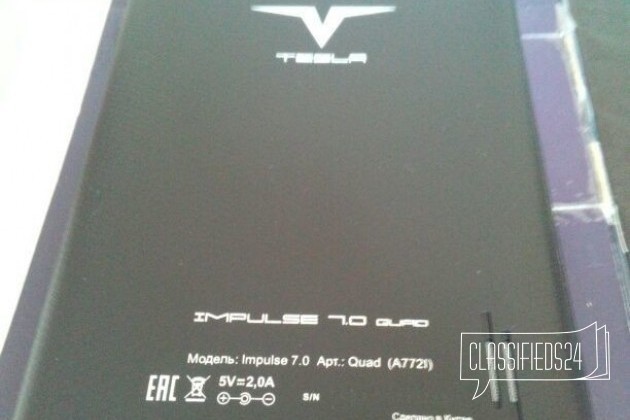 Tesla impulse 7.0 3G в городе Тюмень, фото 2, Планшеты