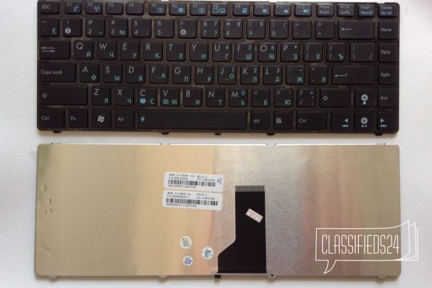 Клавиатура для ноутбука Asus K42 K43 UL30 в городе Ижевск, фото 1, телефон продавца: +7 (919) 916-97-91