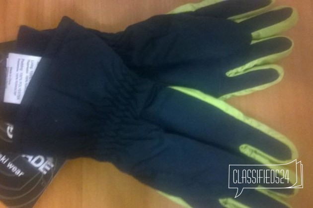 Новые горнолыжные перчатки детские Glissade в городе Красноярск, фото 2, Шапки, варежки, шарфы