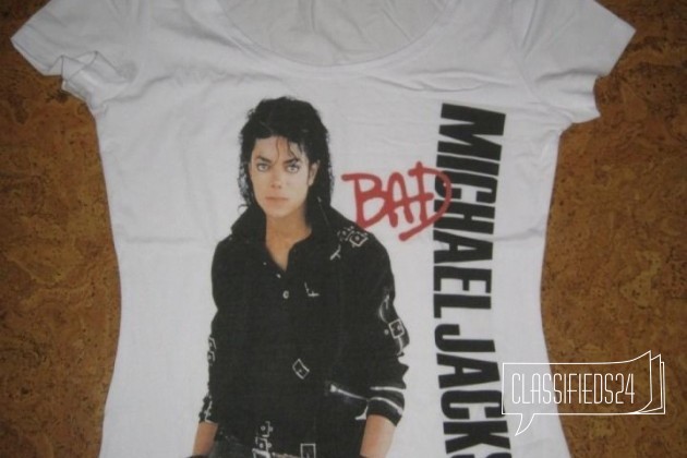 Футболка Michael Jackson в городе Киров, фото 1, телефон продавца: +7 (953) 693-40-69
