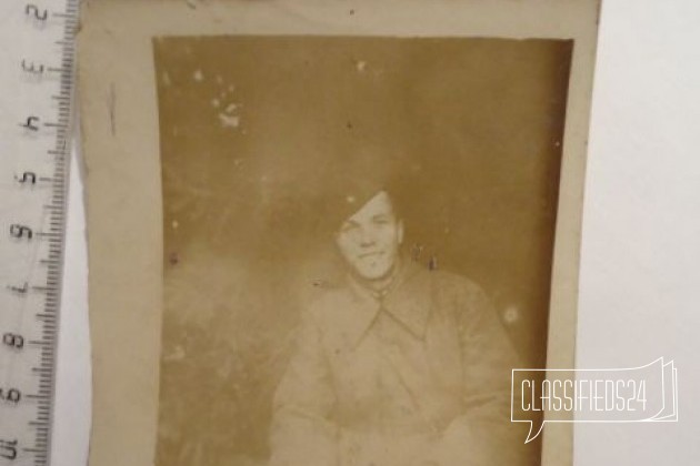 Ретро фото.1941. Солдат в городе Санкт-Петербург, фото 1, телефон продавца: +7 (911) 918-63-30