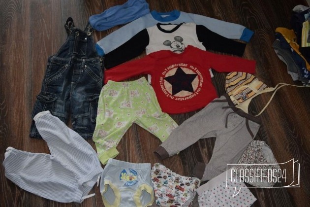 Вещи на мальчика пакетом от 1 года в городе Смоленск, фото 2, стоимость: 950 руб.