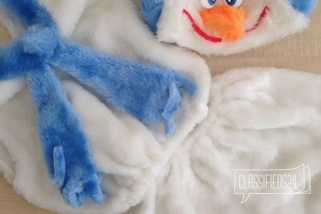 Новогодний костюм снеговичка (2-4 года) в городе Сочи, фото 1, телефон продавца: +7 (962) 887-05-63