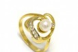 Кольцо с бриллиантами и жемчугом золото 750 в городе Краснодар, фото 1, Краснодарский край